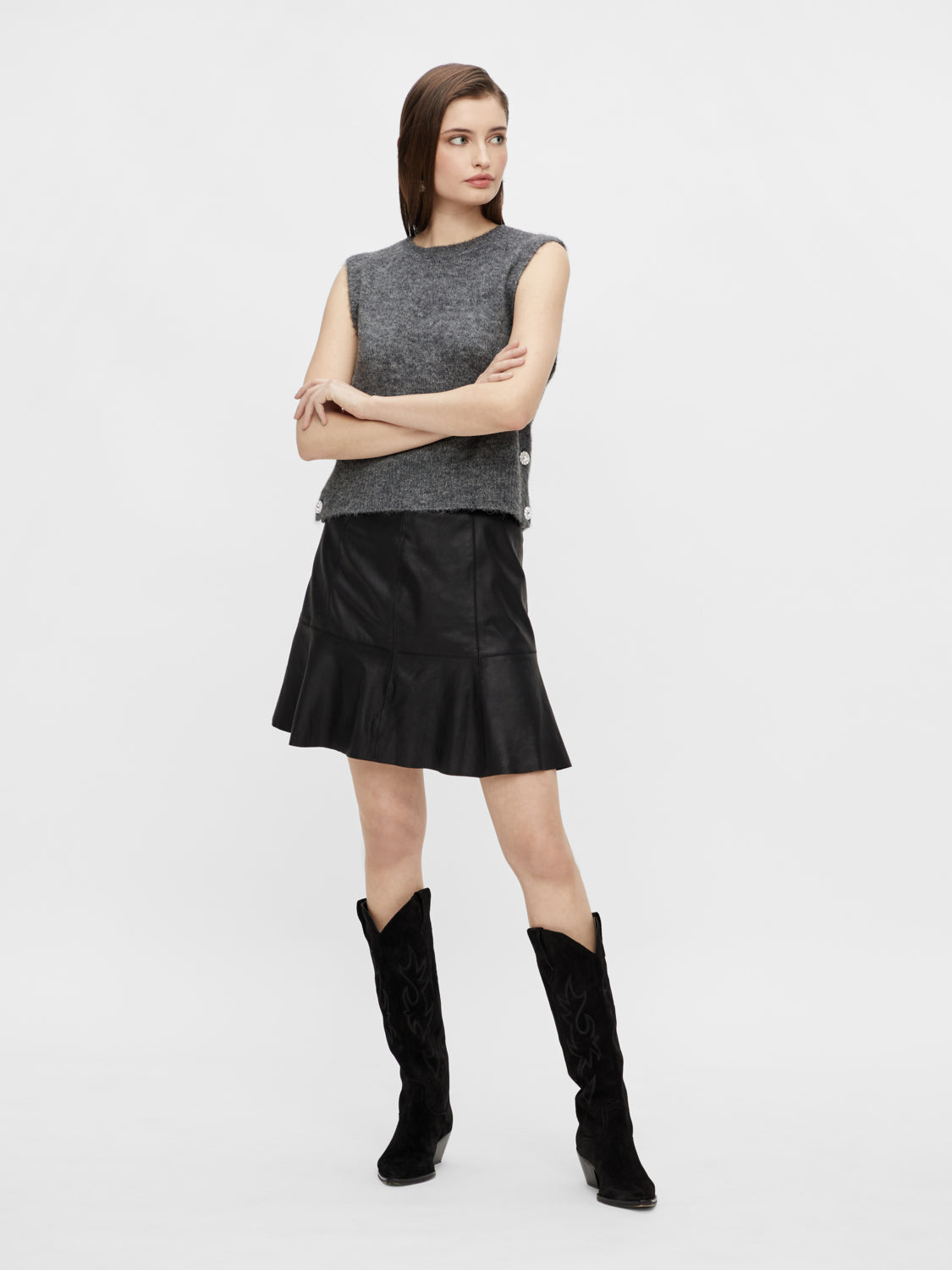 YASCOLLY Skirt - Black